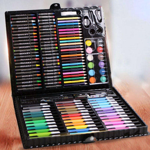 Cable World Arts and Crafts Supplies 150 Pack Drawing Painting Set