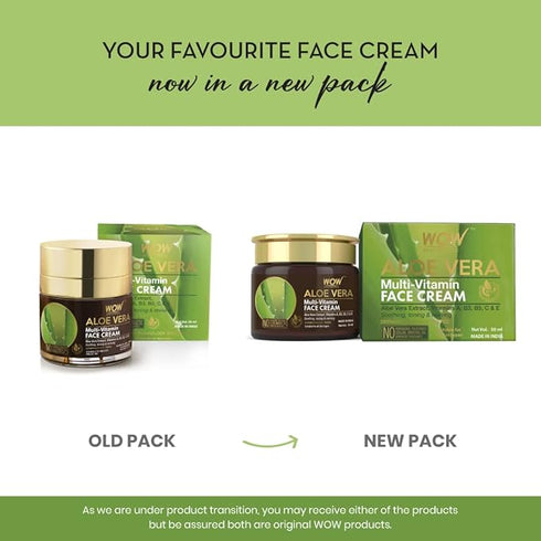 Wow Skin Science Aloe Vera MultiVitamin Face Cream