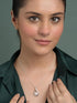 Clara 925 Sterling Silver Real Pearl Pendant chain