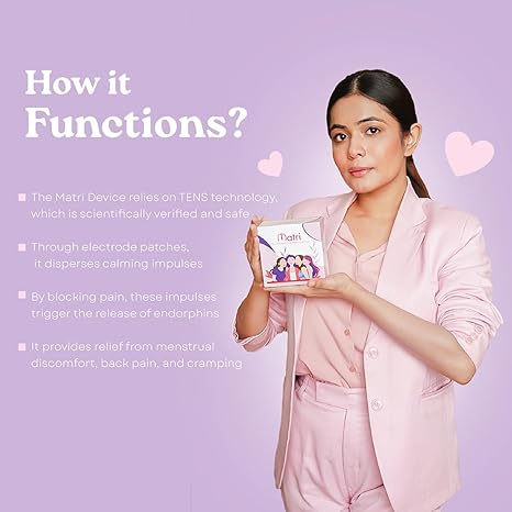 Matri Pro Period Pain Relief Device – Advanced TENS Technology