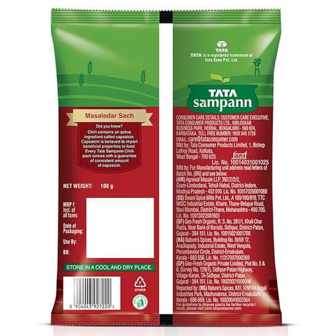 Tata Sampann Chilli Powder with Natural Oils