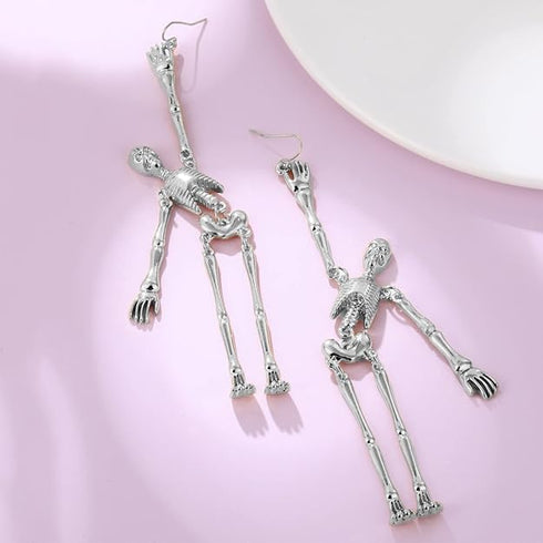Halloween Skeleton Earrings for Women