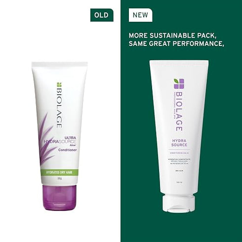 Biolage Hydrasource Anti Dryness Conditioner for Dry Hair with Fermented Aloe
