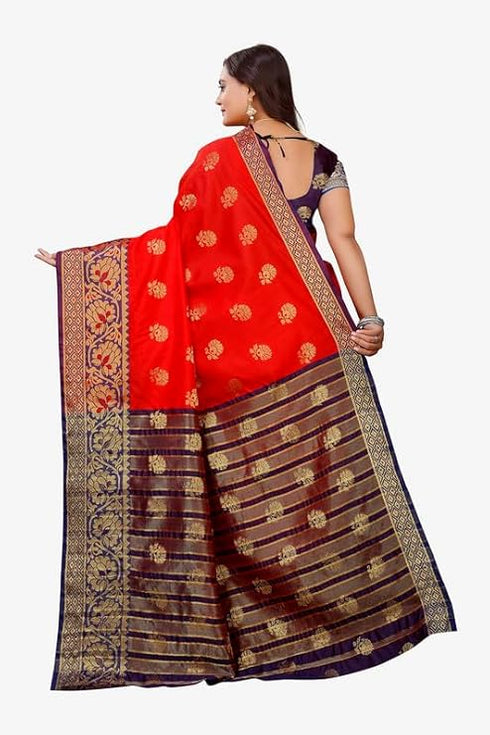 Vasthrlay Kanjeevaram Lichi Silk Ethnic Wear