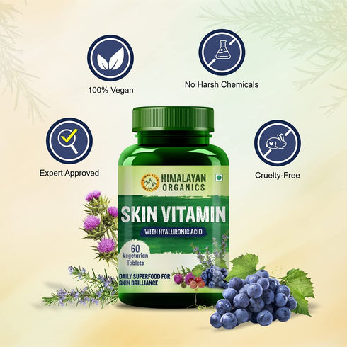 Himalayan Organics Skin Vitamin Tablets