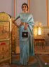 Vasthrlay Banarasi Unstitched Saree