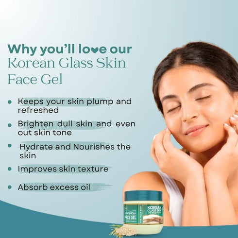 Corlin FairGlow Korean Glass Skin Face Gel