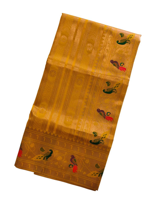 Vasthrlay Kanjivaram Paithani Weaving