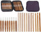 20-Piece Bamboo Crochet Hook Set, 1.0mm-10.0mm Sizes, with Storage Case Crochet Hooks