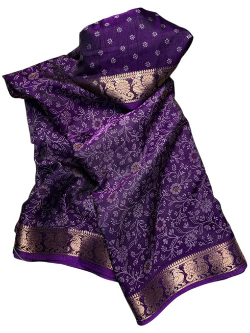 Vasthrlay Kalamkari Saree Print