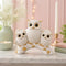 Charming Owl Family Figurine for Home & Office Decor