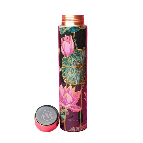 Padma Print Pure Copper Bottle 750ML