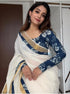 Vasthrlay Off White Premium Traditional Unstitched