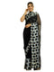 Vasthrlay Georgette Printed Unstitched Wine Saree