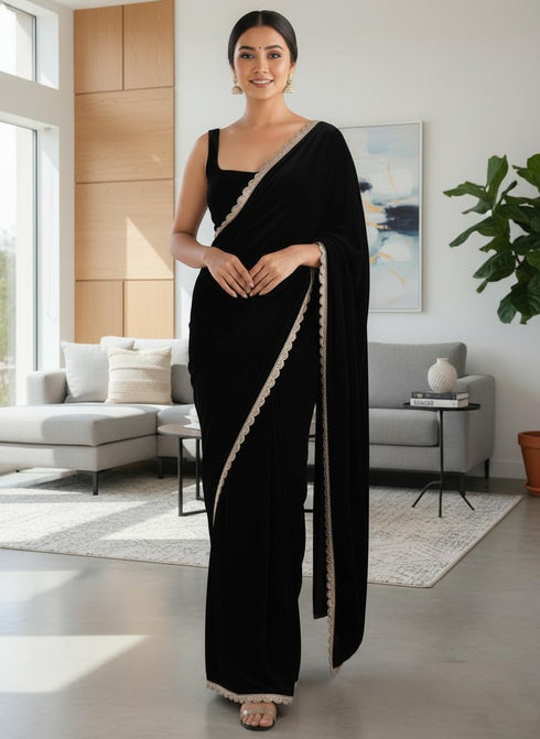 Vasthrlay Georgette Embroidery Traditional Az Ys Yuna Ethnic Wear