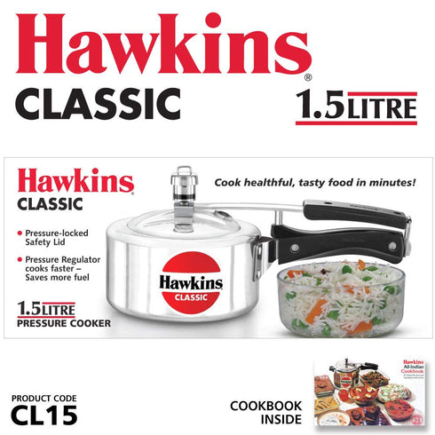 Hawkins Classic Litre Pressure Cooker