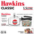 Hawkins Classic Litre Pressure Cooker