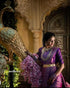 Vasthrlay Purple Kanjivaram Saree