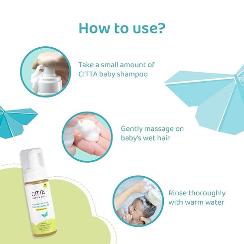 CITTA Gentle Foaming Baby Shampoo