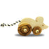 Wooden Mouse Pull-Along Toy for Toddlers | Natural Solid Wood Toy
