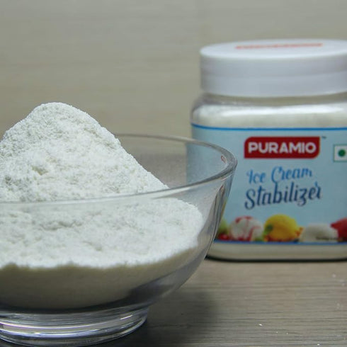 Puramio Icecream Stabilizer- Improves Texture and Prevents Crystals