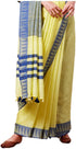 Vasthrlay Handloom Bhagalpuri Blouse Lemon Yellow