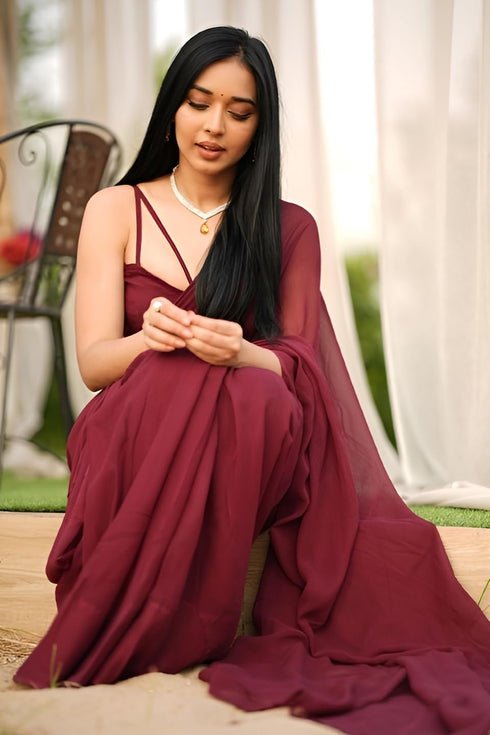 VasthrlayGeorgette Minute Unstitched Ethnic Wear