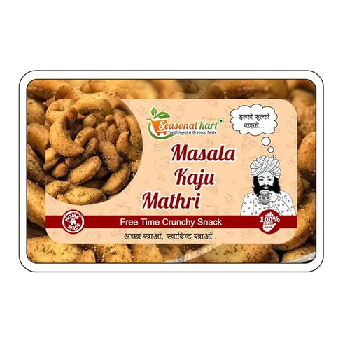 Seasonal Kart Homemade Special Masala Kaju Mathri