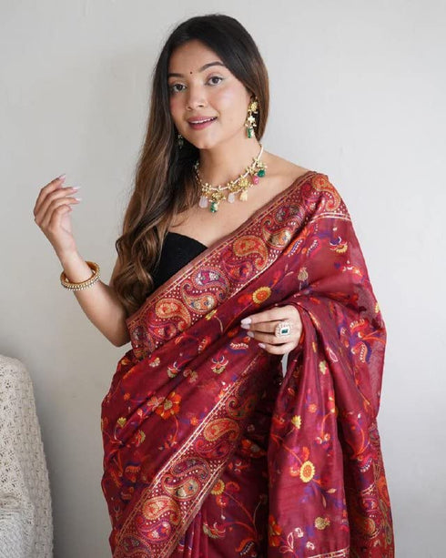 Vasthrlay Banarasi Designer Saree