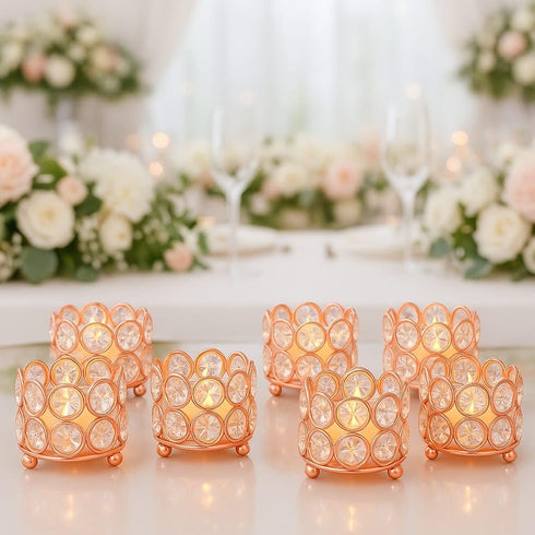 Crystal Tealight Candle Holder