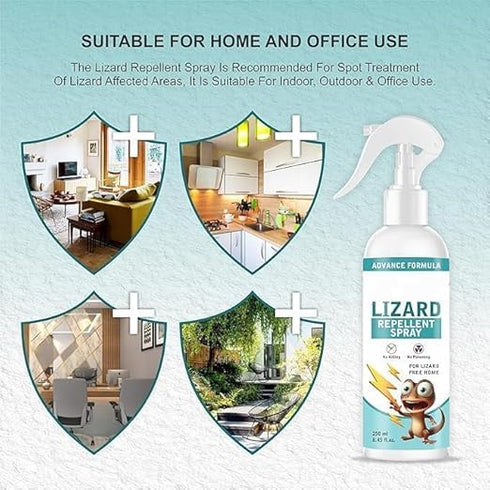 Natural Lizard Repellent Spray for Home Plant-Based