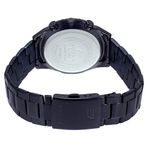 Casio Edifice EFR-S567DC-1AVUDF Analog Black Dial Men Watch Black Metal Strap (EX508)