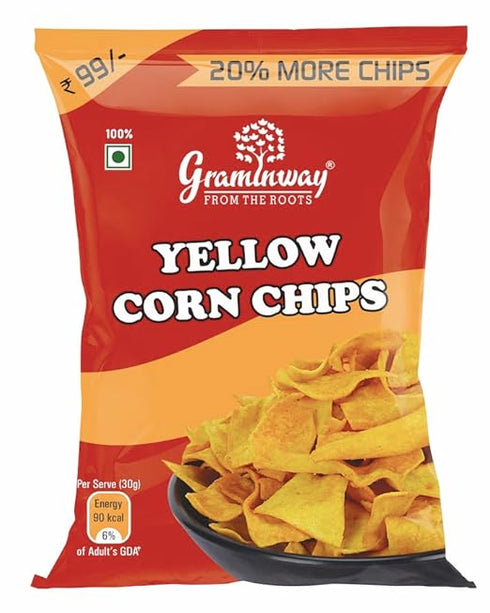 Graminway High in Fiber Tasty & Healthy Snacks Diet Corn Chips