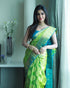 Vasthrlay Green Banarasi Saree