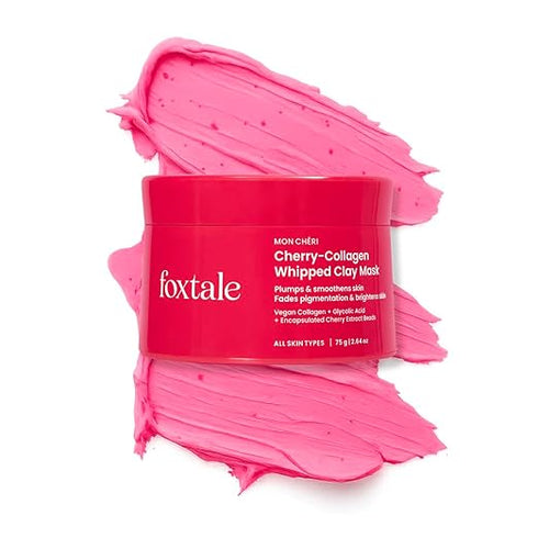 Foxtale Cherry-Collagen Whipped Clay Mask