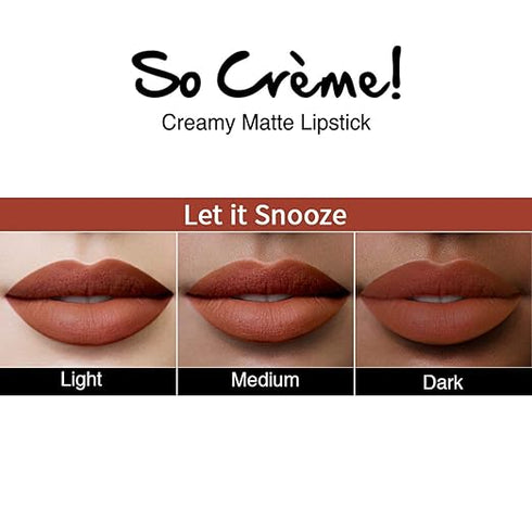 Nykaa So Creme! Creamy Matte Lipstick - Let It Snooze