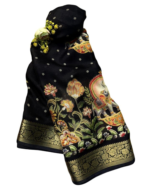 Vasthrlay Cotton Printed Designer Unstitched