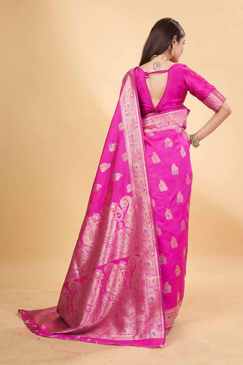 Vsathrlay Kanjivaram Banarasi Festival Wedding Ethnic Wear