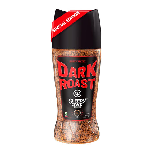 Sleepy Owl Dark Roast Instant Coffee Powder 100g
