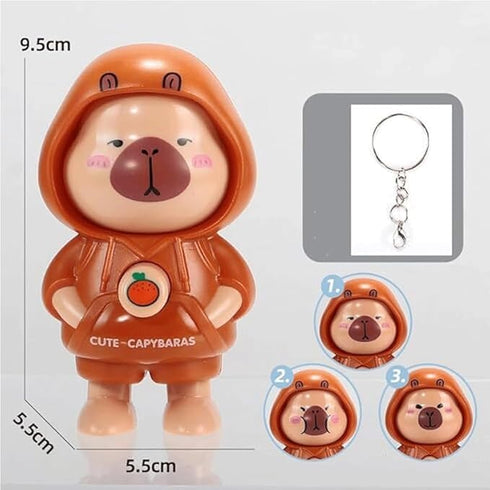 Zinnia ShinChan Face Changing Keychain