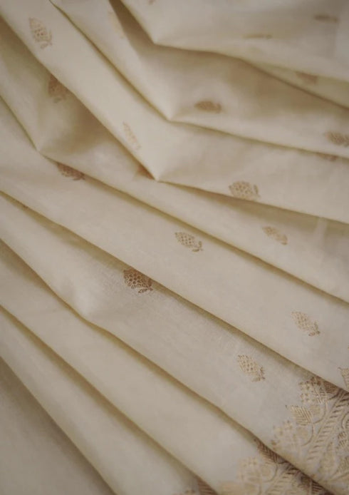 Vasthrlay Cotton Unstitched Saree