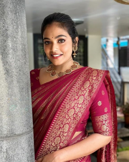 Vasthrlay Kanjivaram Wedding Saree