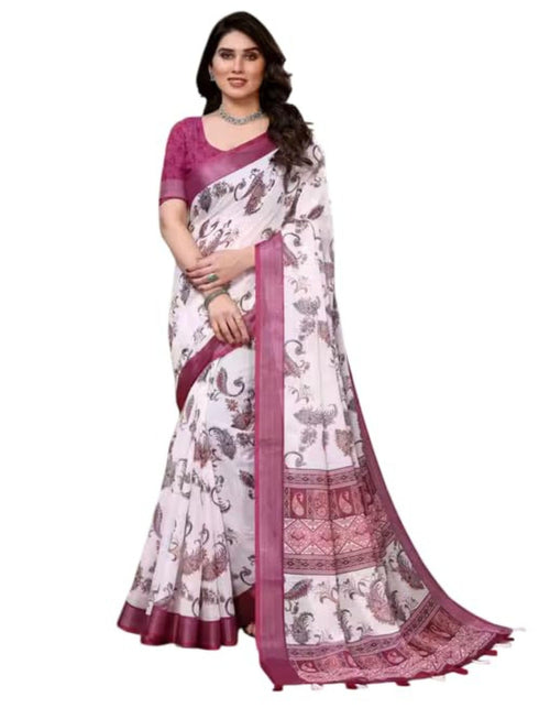 Vasthrlay Banarasi Traditional Unstitched Saree