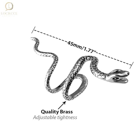 Snake Ear Cuff Stud Earring Punk Retro Climber Ear Cuff