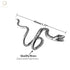 Snake Ear Cuff Stud Earring Punk Retro Climber Ear Cuff
