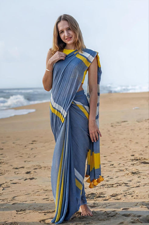 Vasthrlay Linen Blend Lightweight Traditional Unstitched