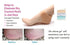 Purastep Silicone Gel Heel Pad Socks for Pain Relief - 1 Pair