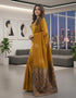 Vasthrlay Banarasi Traditional Sari Az Ys Somya Yellow Saree