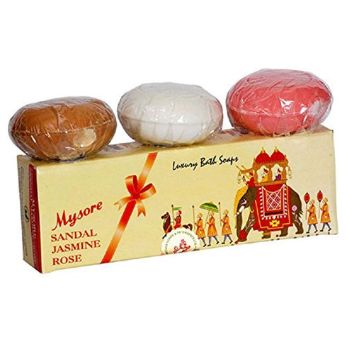 Mysore Sandal Bathing Soap Sandal | Jasmine | Rose