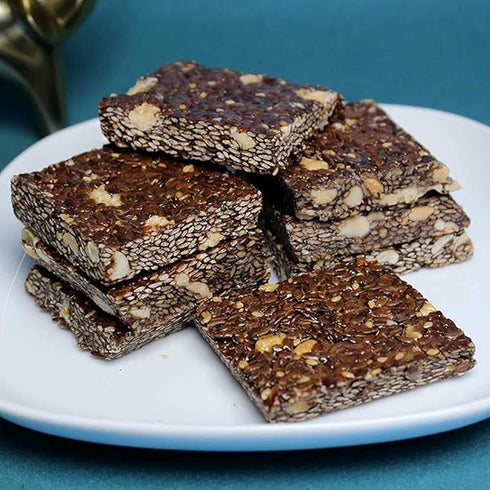 Naturogin Flax Seed Chikki | Avise Ginjala Brittle - 250g